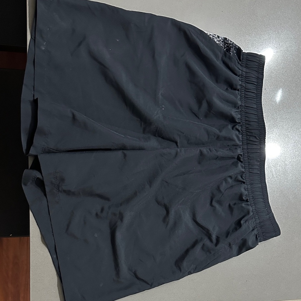 Under Armour Black Loose Fit Athletic Shorts